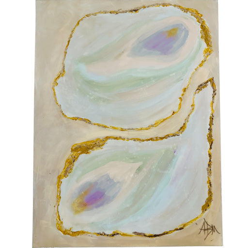 Shell of Gold - 18"W x 24"H
