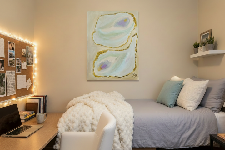 Shell of Gold - 18"W x 24"H