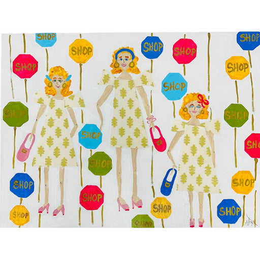 Shop-A-Holics - 24"W x 18"H