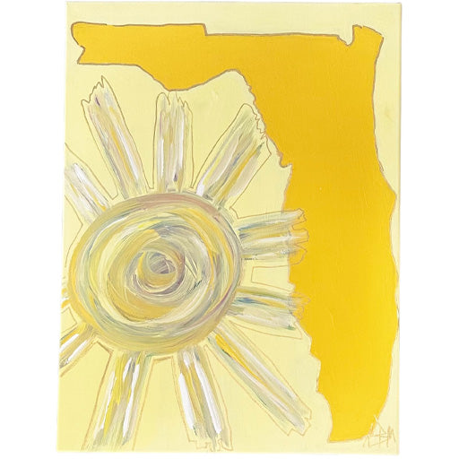 Customizable State Painting - 18"W x 24"H