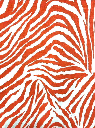 Fabric Swatch - Tiger Orange