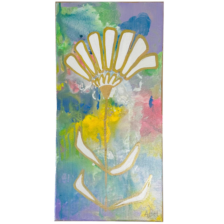 Tie Dye Flower "A" - 10"W x 20"H
