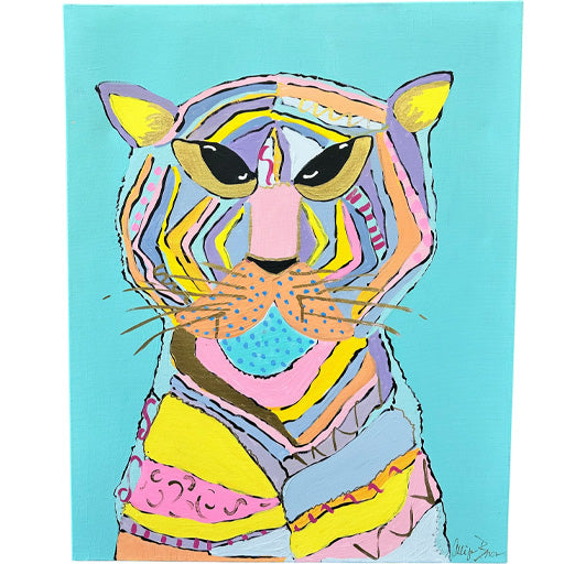 Tiny the Tiger - 24"W x 30"H