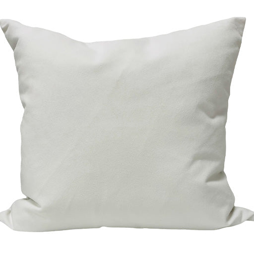 Bella White Pillow - 22"