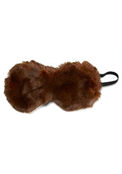 Fur Eye Mask - Sable