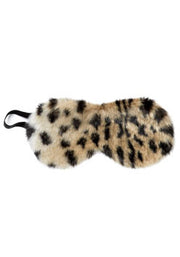 Fur Eye Mask - Leopard