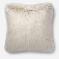 Mia Furry Shag Pillow - Square