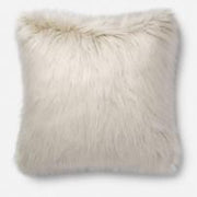 Mia Furry Shag Pillow - Square
