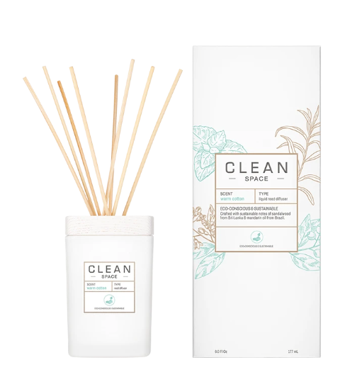 CLEAN Space Room Diffuser - Warm Cotton