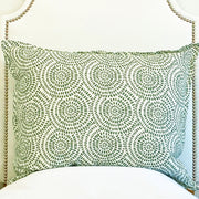 Huge Dutch Euro Pillow- Spiral Spruce (IN STOCK)