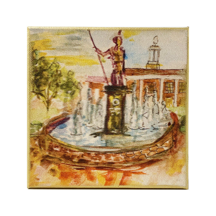 Troy Painting by Shannon Harris Art- 6" x 6"