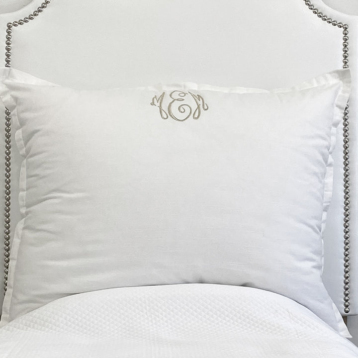 Huge Dutch Euro Pillow - White - In Stock