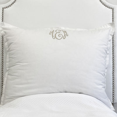 Huge Dutch Euro Pillow - White