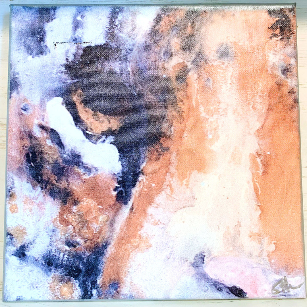 Auburn Tiger Painting by Shannon Harris Art- 10" x 10"