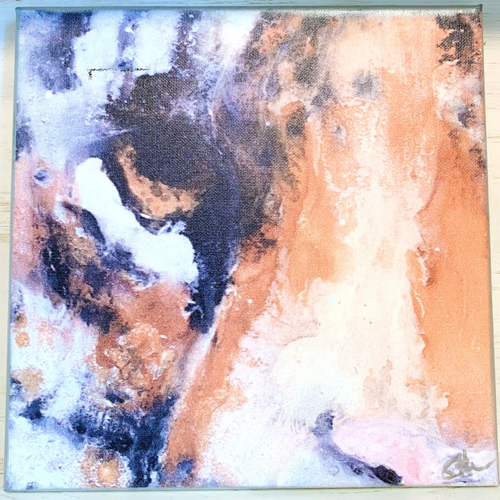 Auburn Tiger Painting by Shannon Harris Art- 10" x 10"