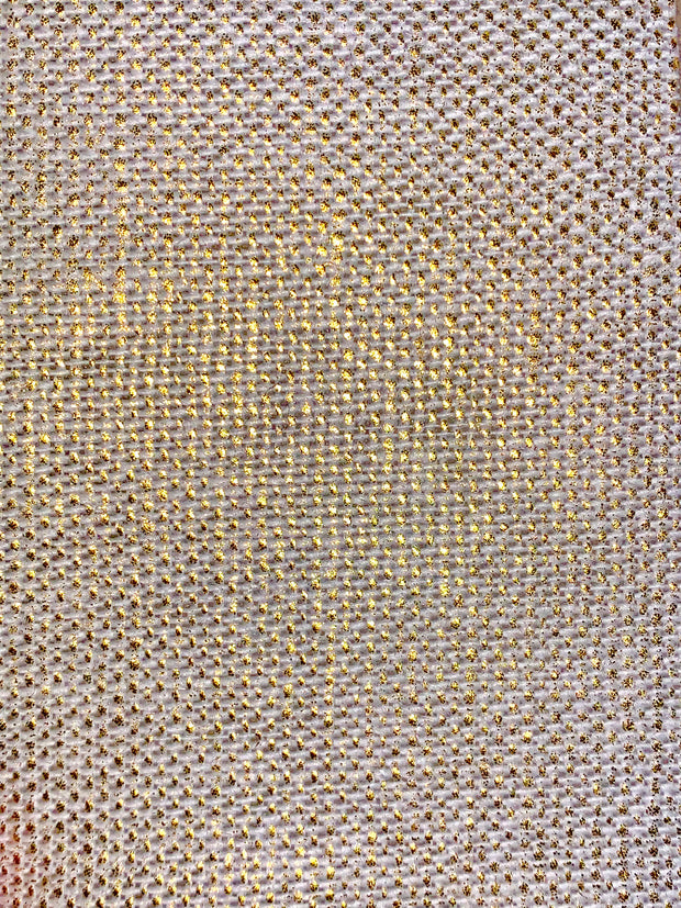 Fabric Swatch - Gold Metallic