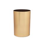 Metallic Wastebasket - Gold