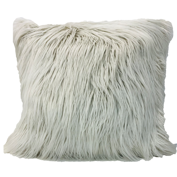 Long best sale furry pillow