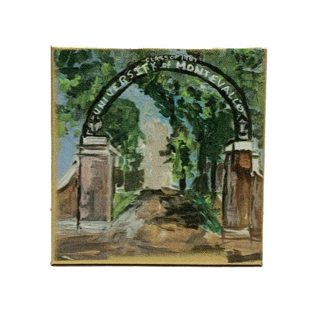 Montevallo Painting by Shannon Harris Art- 6" x 6"