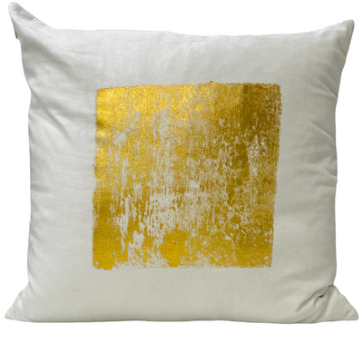 Park Avenue Velvet Pillow - Gold