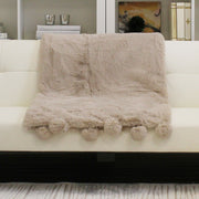 Pomchilla Throw in Fawn