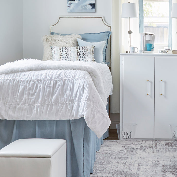 Rachel Duvet- White (Queen)