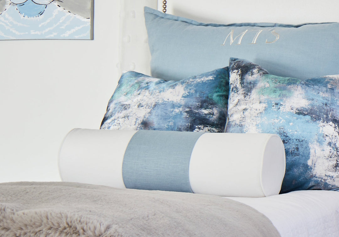 White bolster pillow on sale
